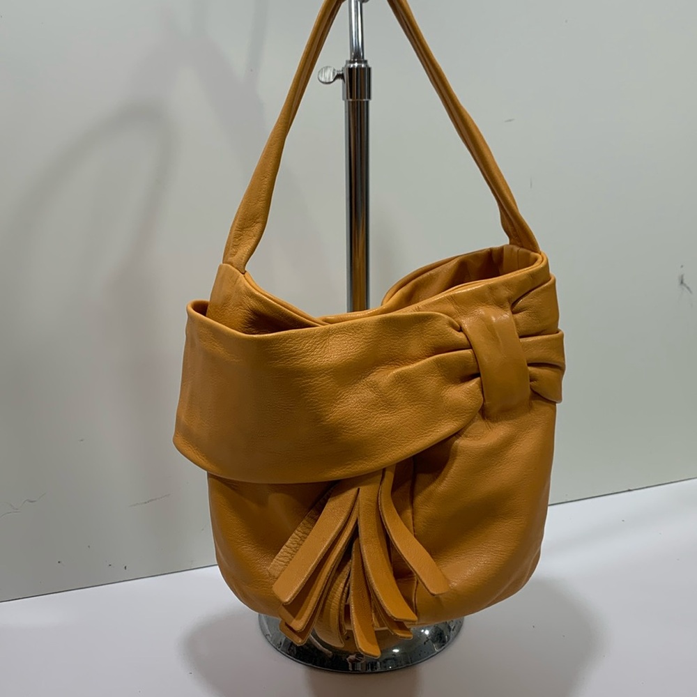 Andrea Mabiani orange tote purse